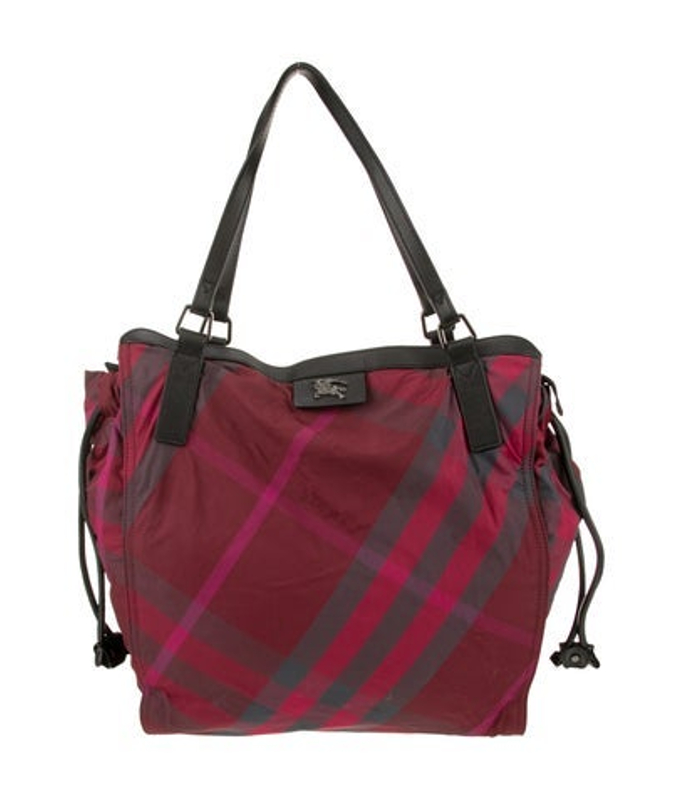 Burberry Nylon Bucket Bag