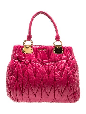 Patent Leather Top Handle Bag