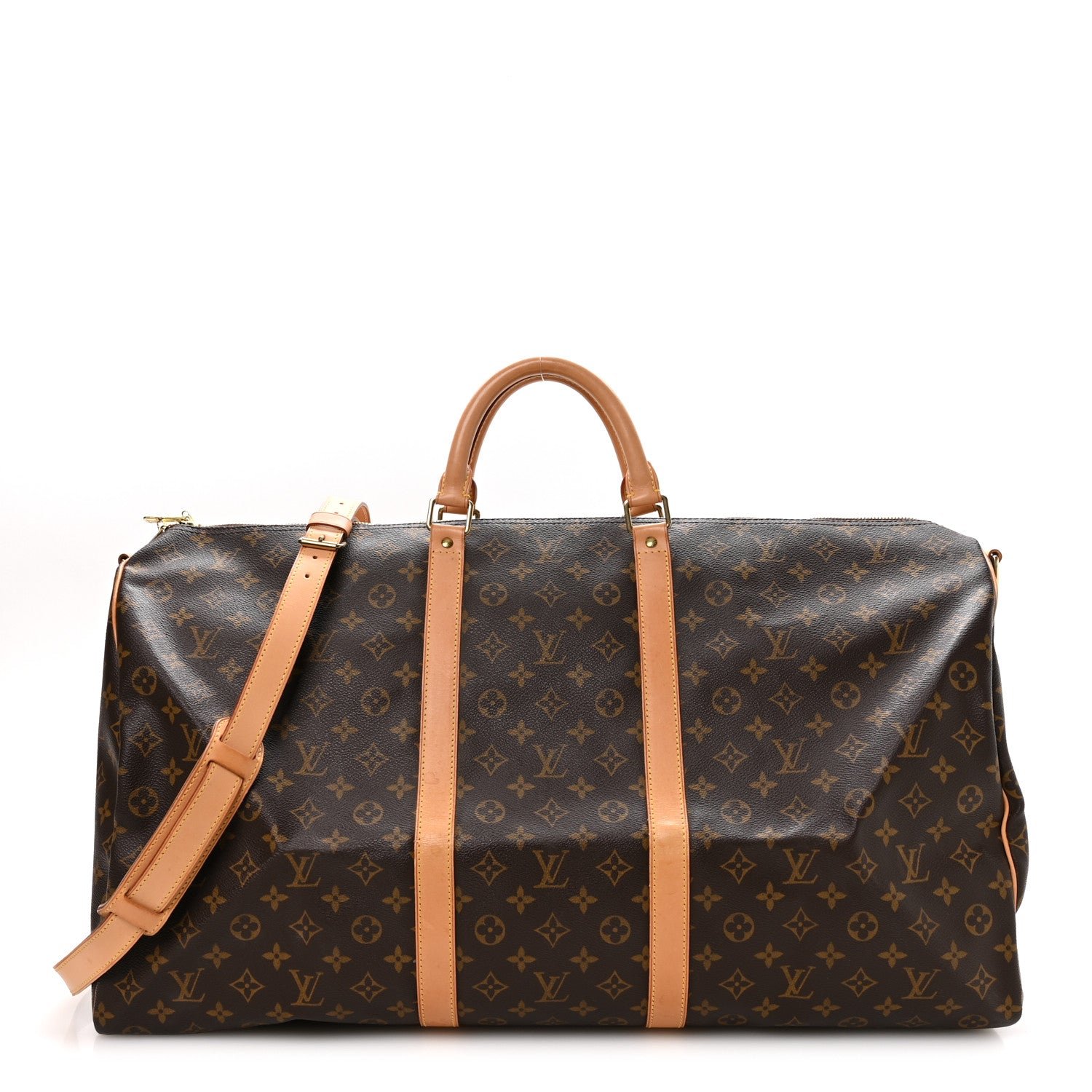 Louis Vuitton Louis Vuitton Monogram Keepall Bandouliere 60
