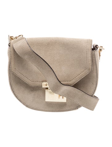 Suede Crossbody Bag