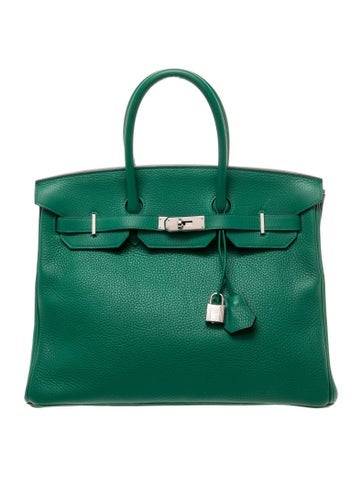 Hermes Clemence Verso Birkin 35