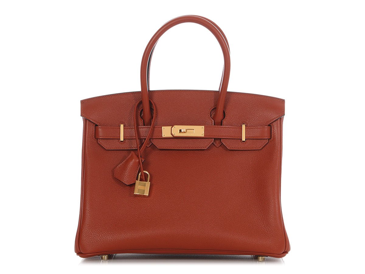 Hermes Hermès Cuivre Novillo Birkin 30
