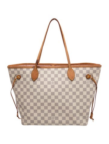 Damier Azur Neverfull w/Pouch MM