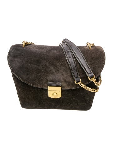 Suede Shoulder Bag
