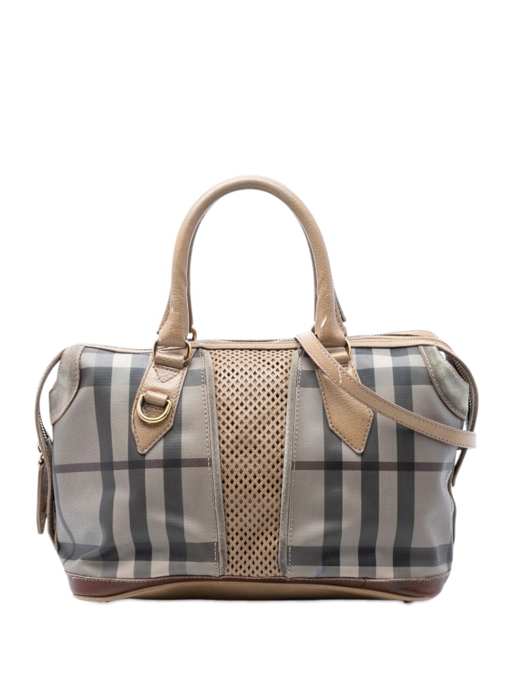 2000-2017 Smoke Check Coated Canvas Gilmoure satchel