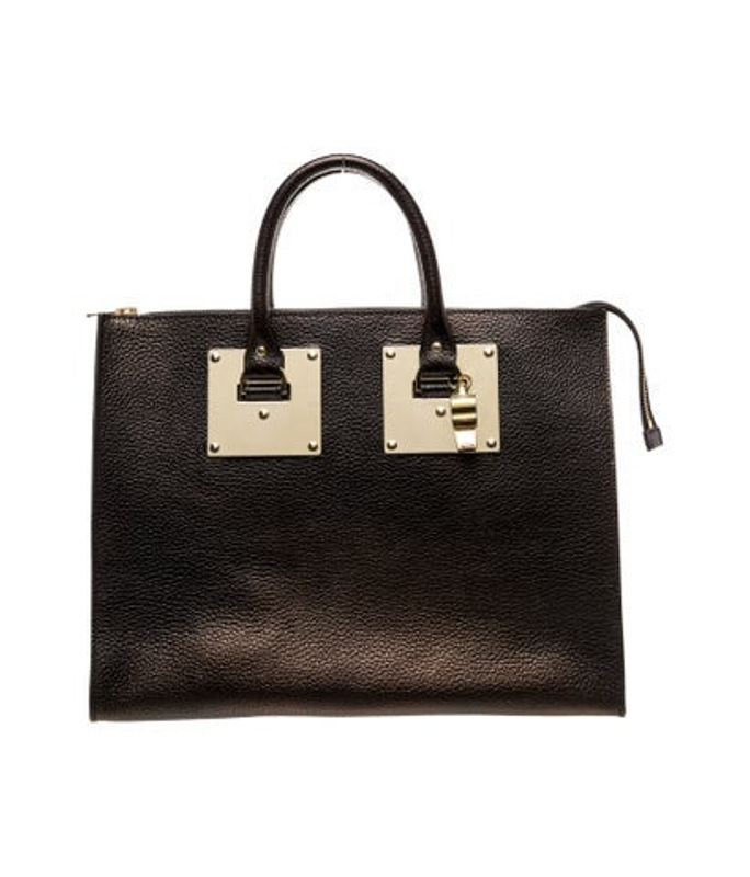 Sophie Hulme Hulme Leather Top Handle Bag