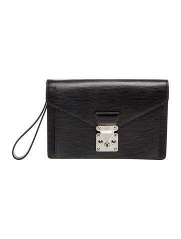 Epi Leather Pochette Sellier Dragonne Vintage