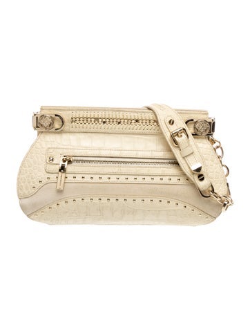 Versace Leather Shoulder Bag