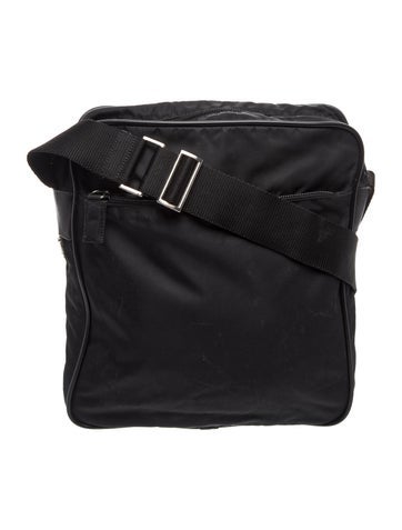 Prada Tessuto Nylon Tessuto Nylon Crossbody Bag