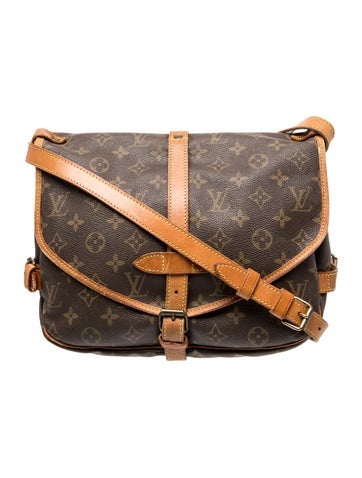 LV Monogram Saumur 30 Vintage