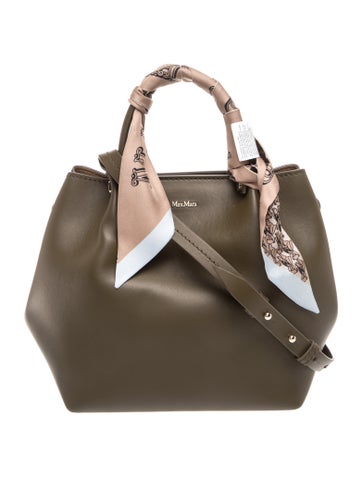 Leather Top Handle Bag