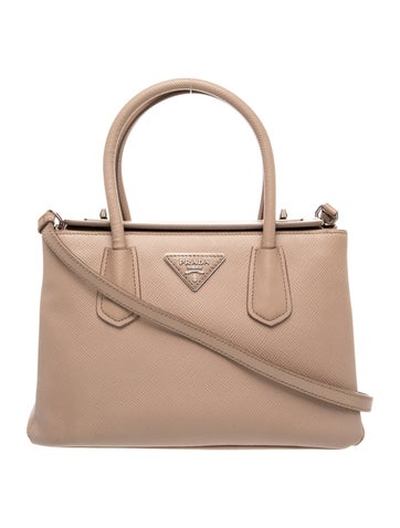 Saffiano Leather Top Handle Bag