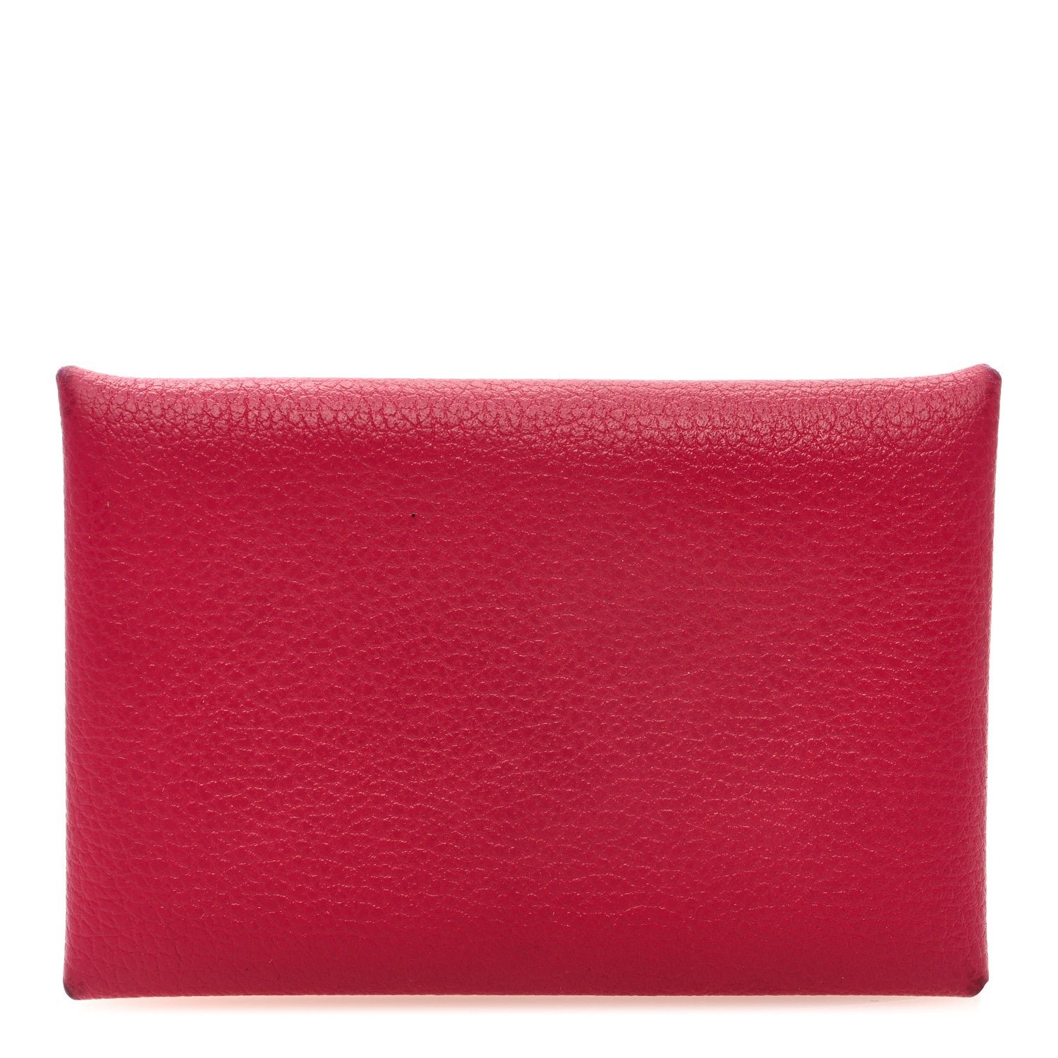 Hermes Chevre Mysore Calvi Card Case Rose Extreme