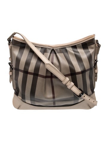 Burberry Smoked Check Messenger Bag