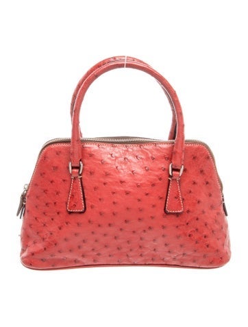 Struzzo Top Handle Bag