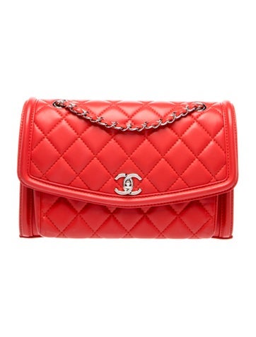 Small Geometric Flap Bag
