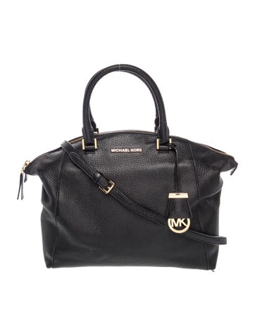 Leather Top Handle Bag