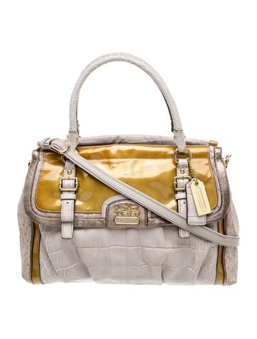 Leather Top Handle Bag
