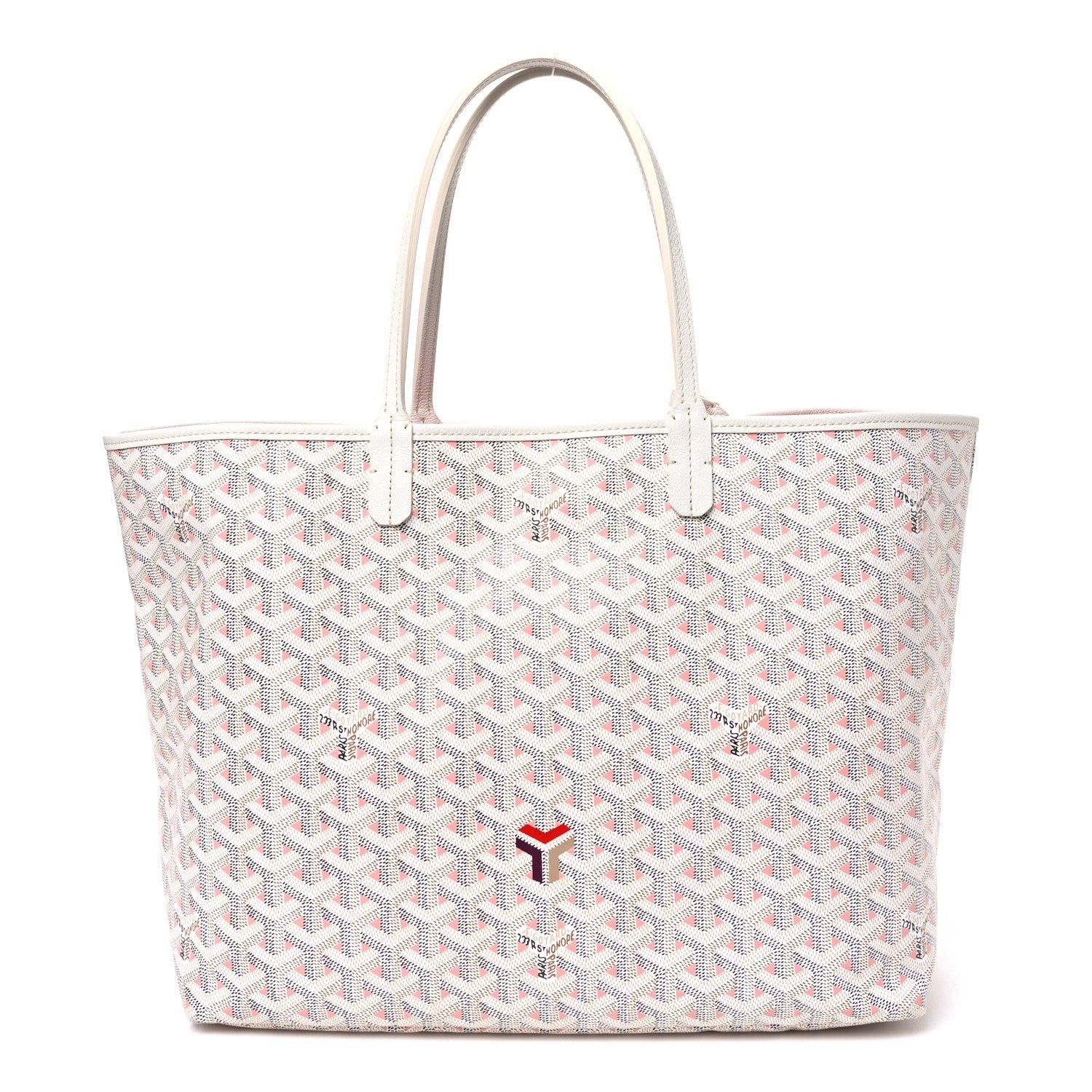 Goyard Goyardine Saint Louis Claire Voie PM White Pink