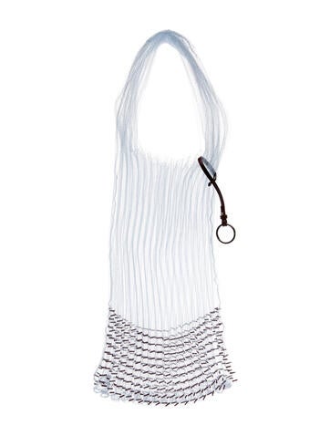 Jil Sander Mesh Top Handle Bag w/ Tags