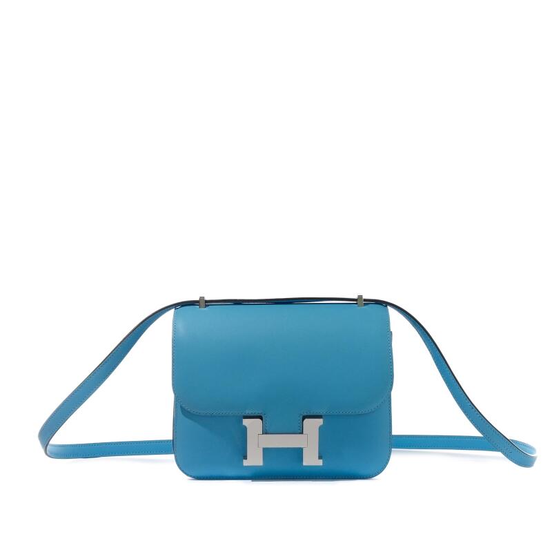 Candy Blue Swift Mini Constance 18 Palladium Hardware, 2025