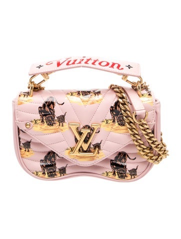 Leather New Wave Leopard Chain PM