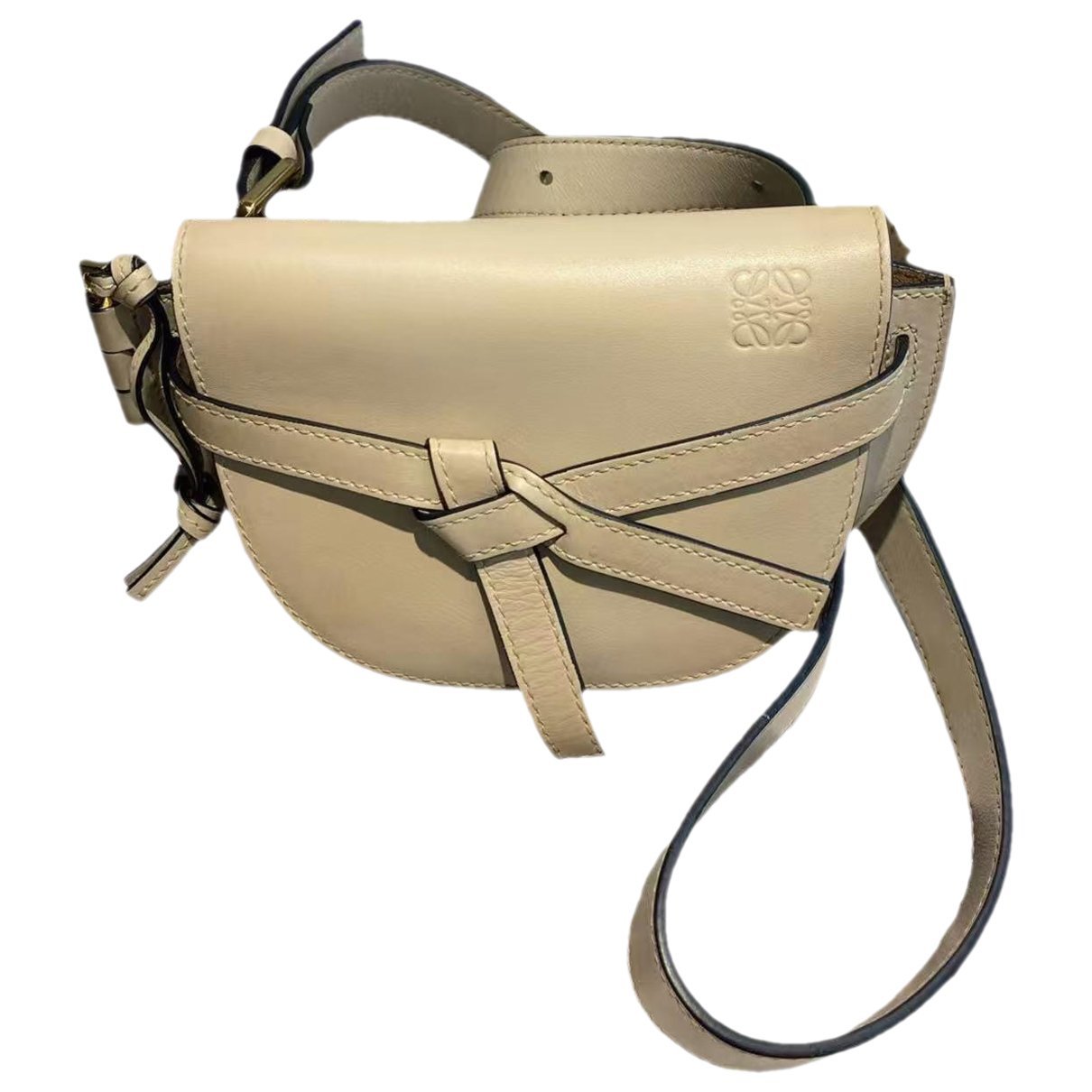 Gate leather handbag