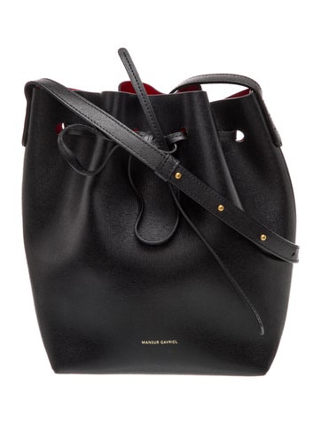 Leather Bucket Bag
