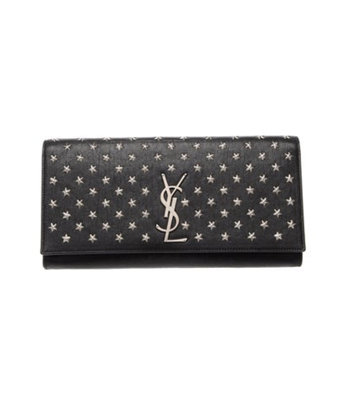 Saint Laurent Laurent Leather Clutch