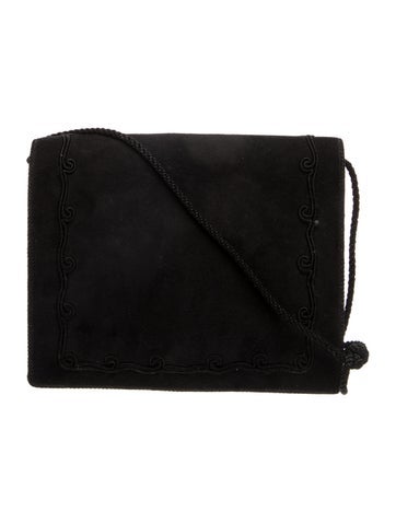 Suede Shoulder Bag Vintage