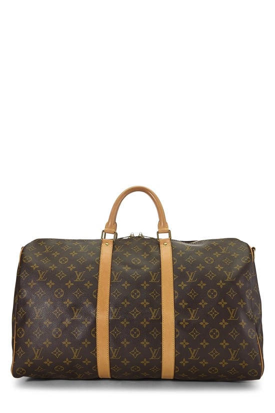 Monogram Canvas Keepall Bandouliere 50