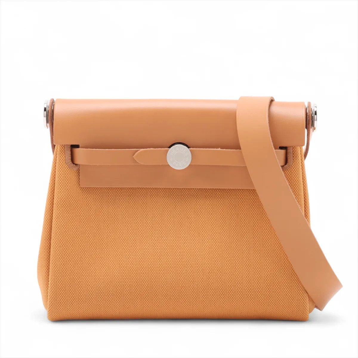 Hermès Herbag Zip 20 Mini Twal military x vash hunter natural sublé x natural Si