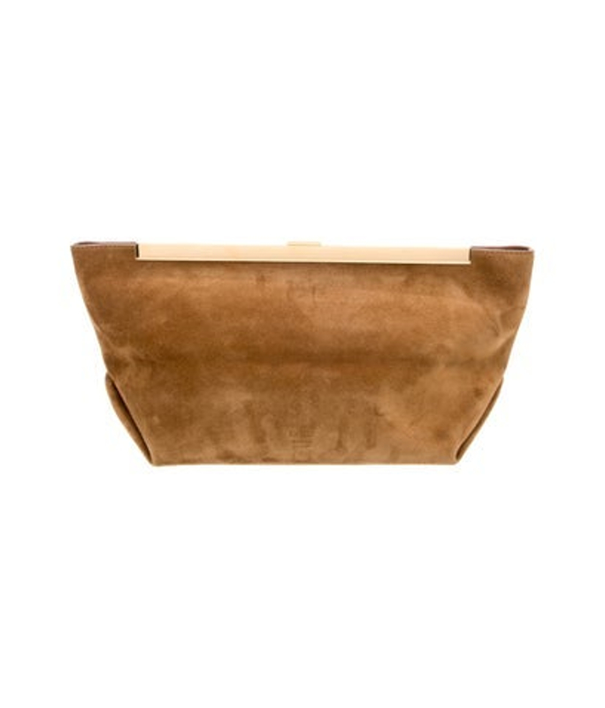 Khaite Suede Clutch