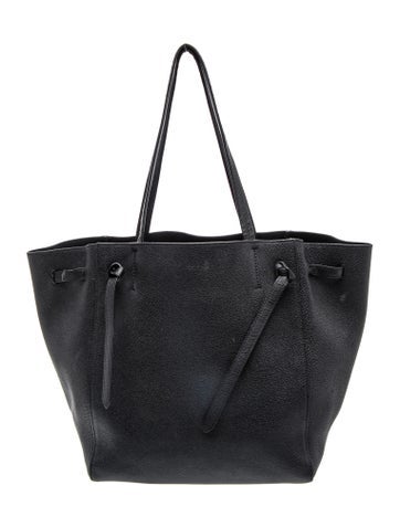 Leather Cabas Phantom w/Belt Small