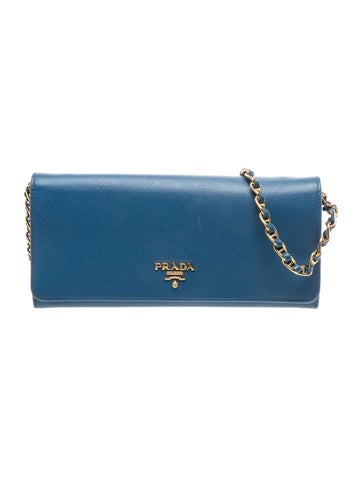 Saffiano Leather Saffiano Wallet on Chain