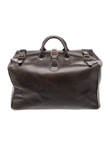 Leather Weekender Bag