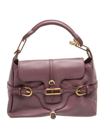 Jimmy Choo Leather Top Handle Bag