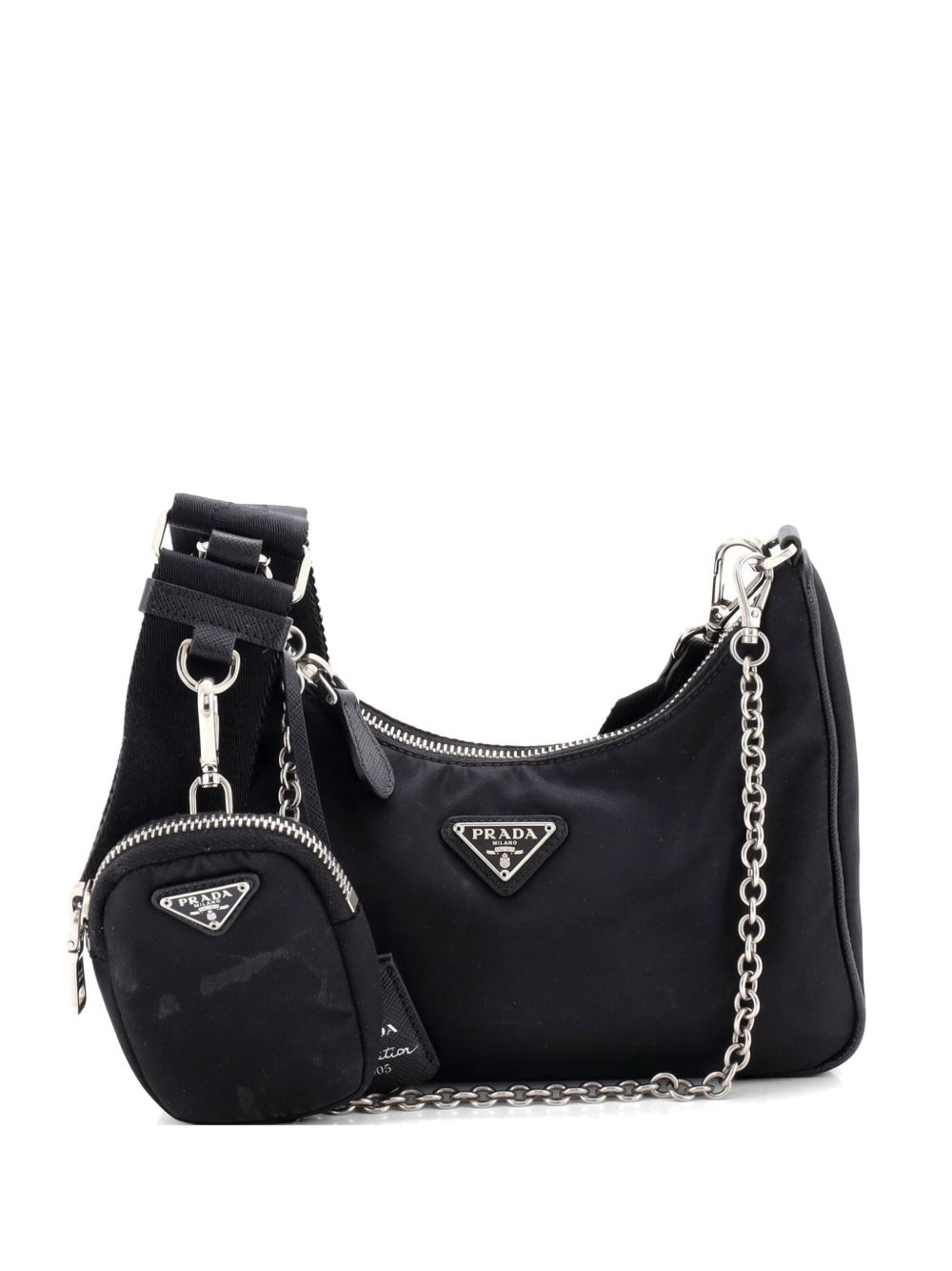 Re-Edition 2005 Shoulder Bag Tessuto Small crossbody bag
