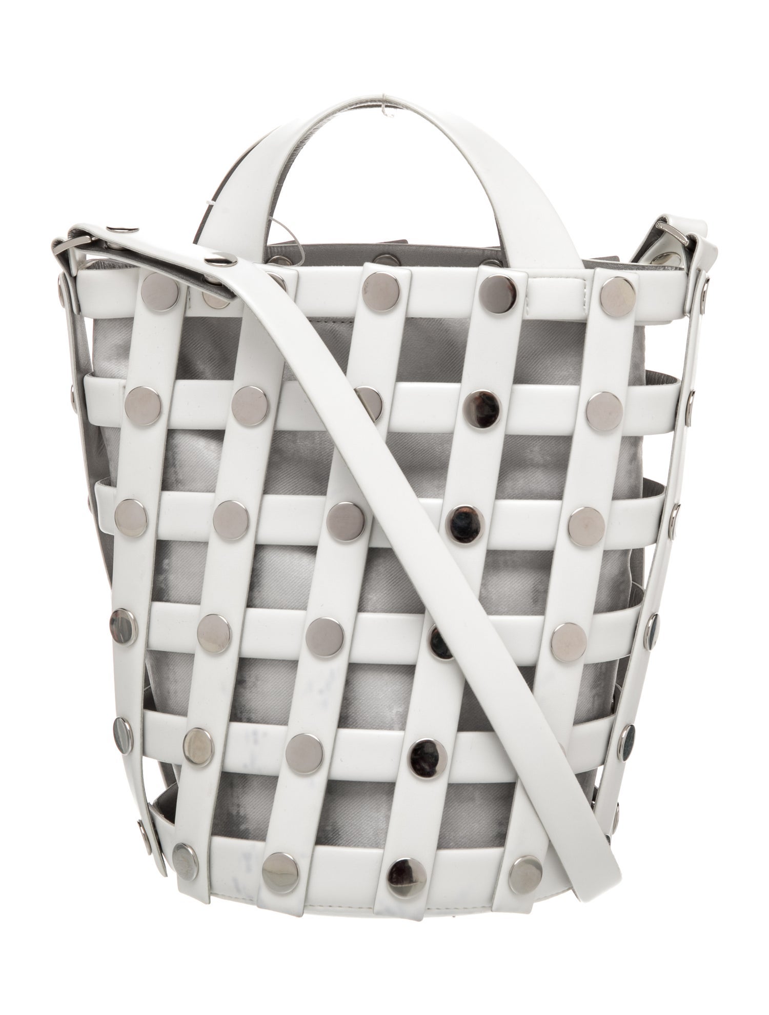 Issey Miyake Leather Top Handle Bag