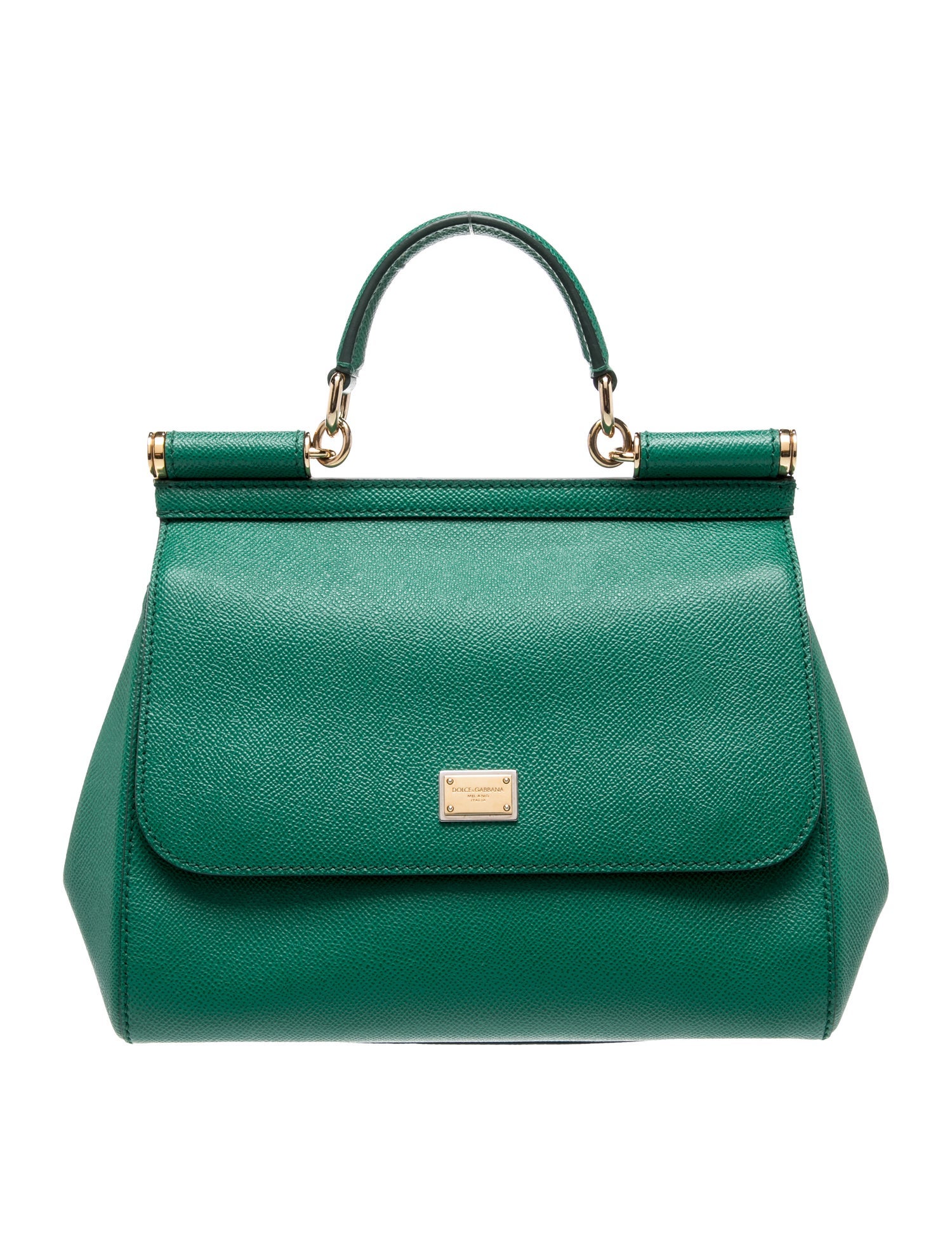 Leather Top Handle Bag