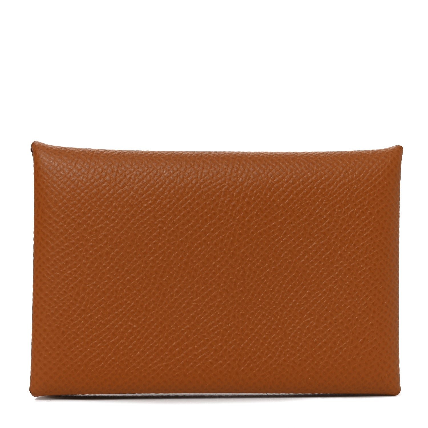 Hermes Epsom Calvi Card Case Gold