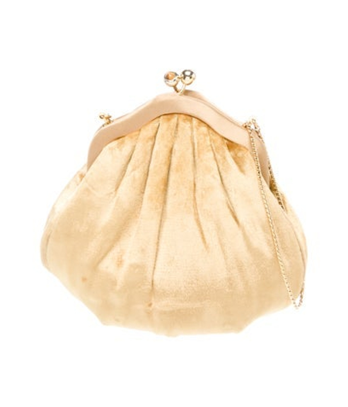 Judith Leiber Leiber Velvet Shoulder Bag