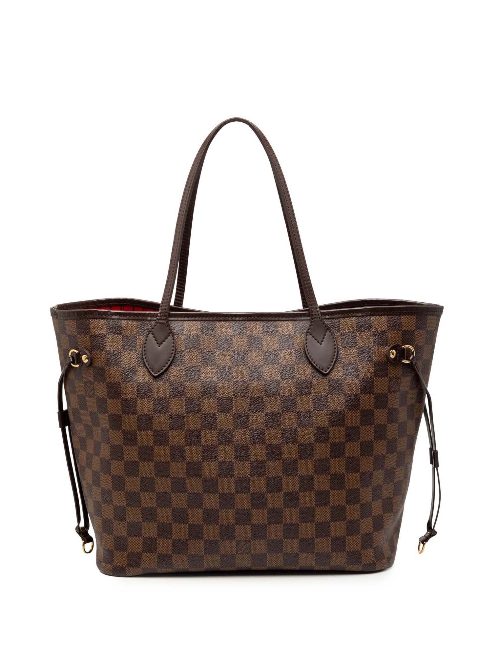 2010 Damier Ebene Neverfull MM tote bag