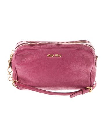 Miu Miu Leather Crossbody Bag