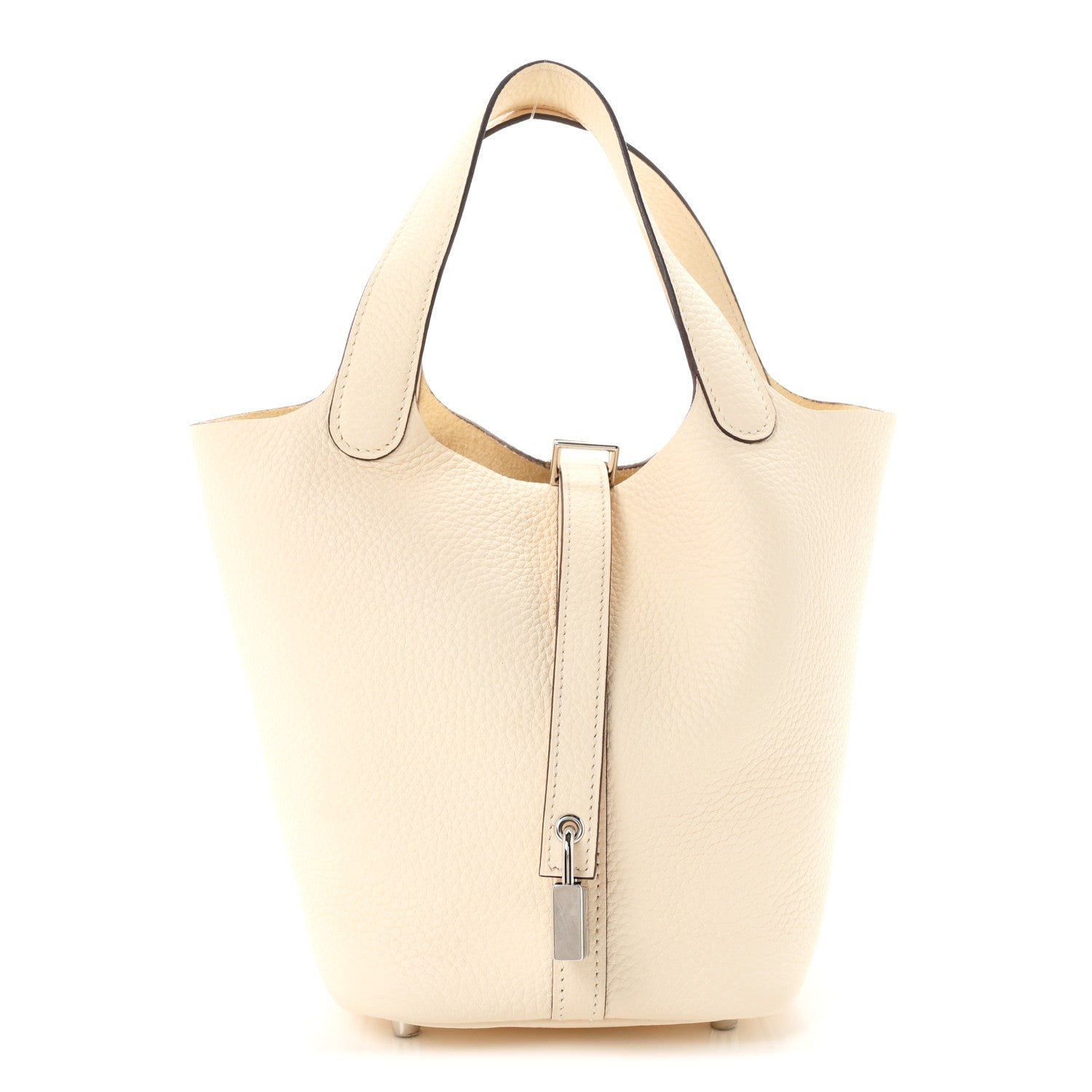 Hermes Taurillon Clemence Picotin Lock 18 PM Nata