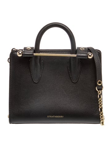 Leather Top Handle Bag Nano