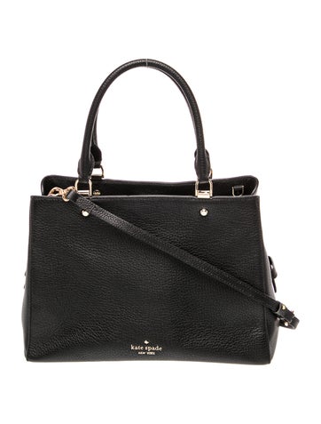 Leather Top Handle Bag