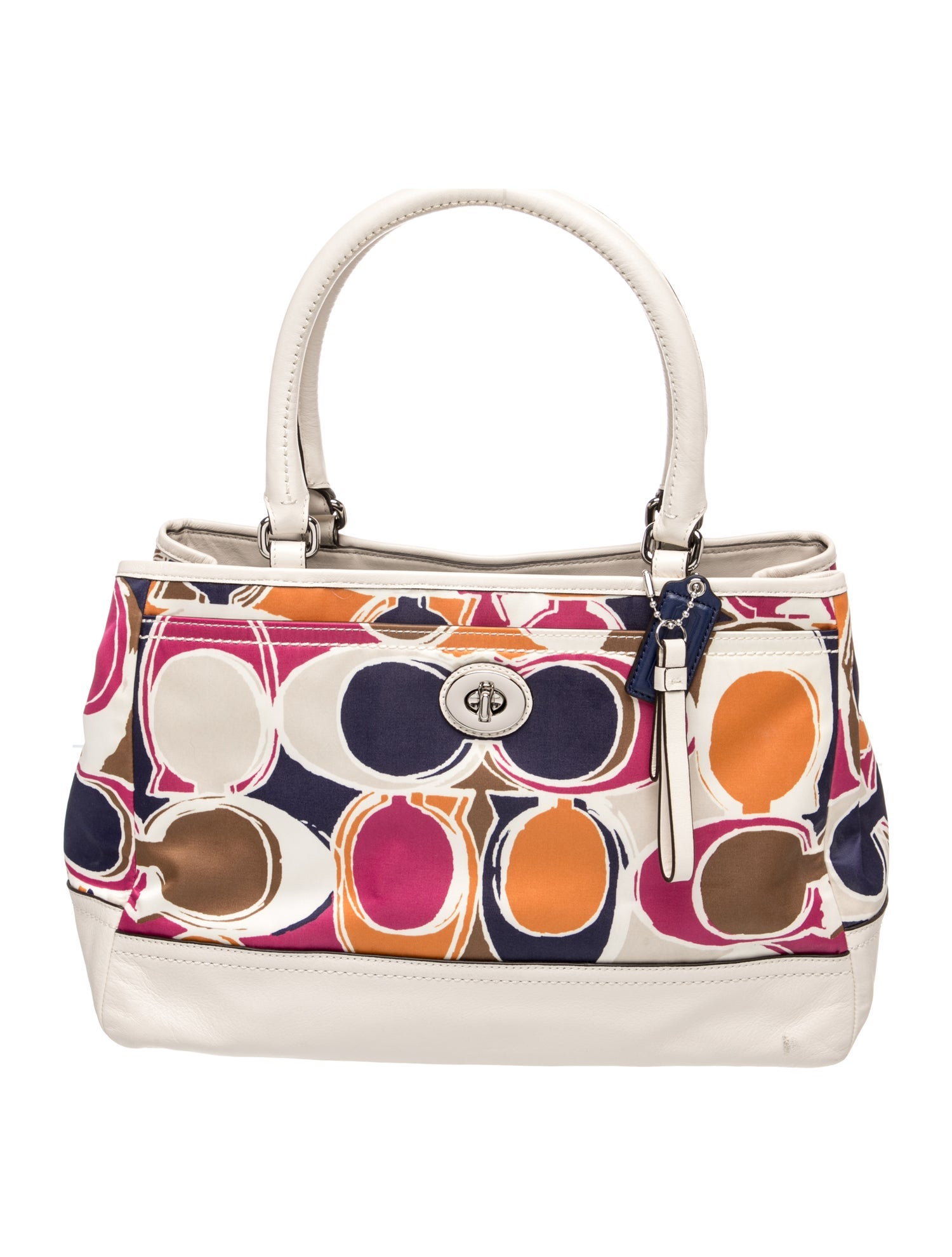 Leather Top Handle Bag