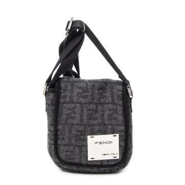 Canvas Mini FF Flap Crossbody