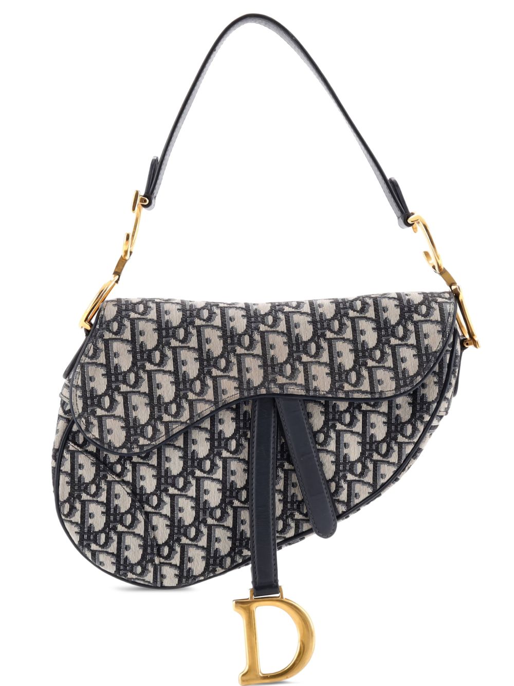 Saddle Handbag Oblique Canvas Medium shoulder bag